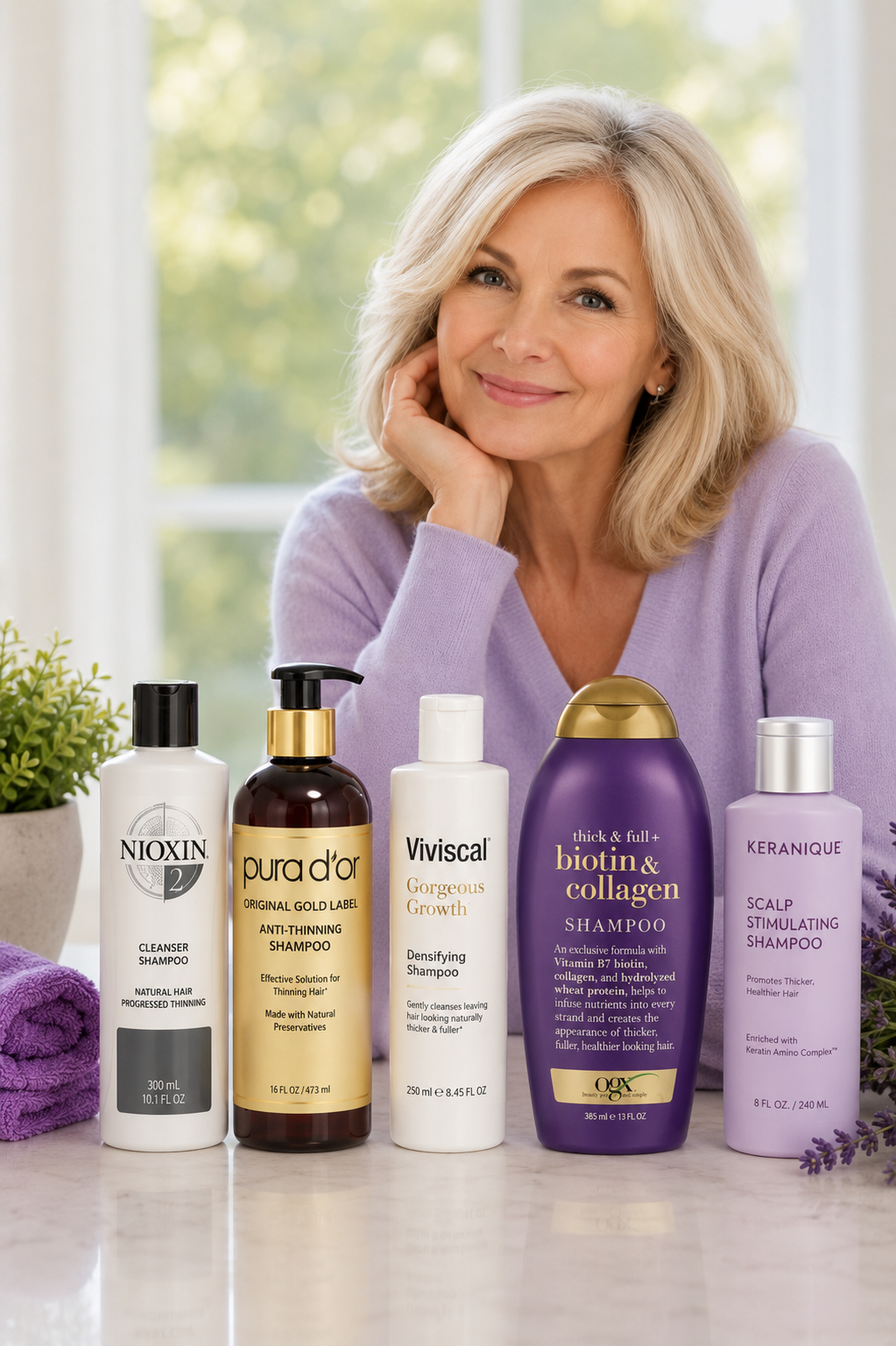 Best Shampoo for Thinning Hair After 50: Our Top Picks for Fuller